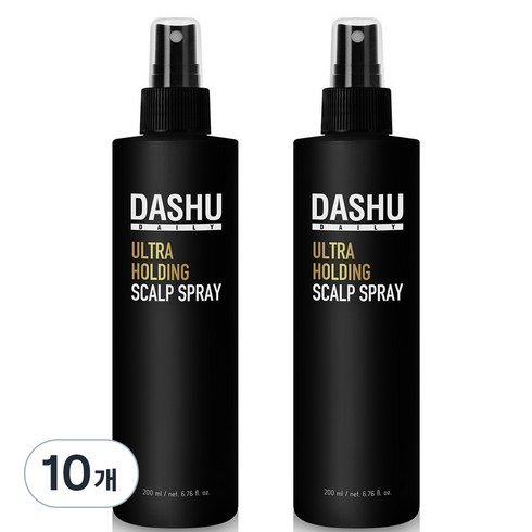 다슈 울트라 홀딩 스칼프 탈모증상완화 헤어스프레이, 200ml, 10개