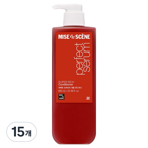 미쟝센 퍼펙트 슈퍼리치 세럼 컨디셔너, 680ml, 15개