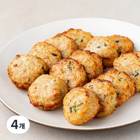 셰프초이스 케이프라이드 동그랑땡(냉장), 1kg, 4개