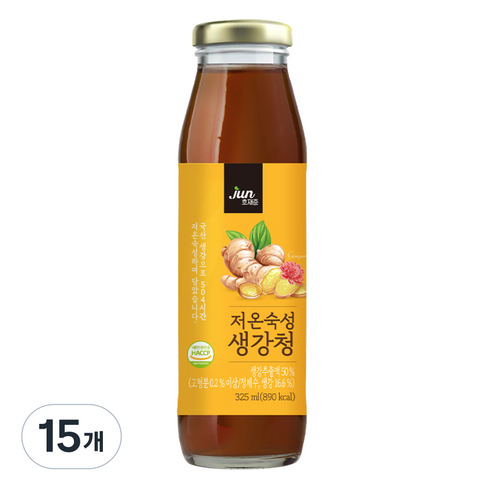 호재준 저온숙성 생강청, 325ml, 1개입, 15개