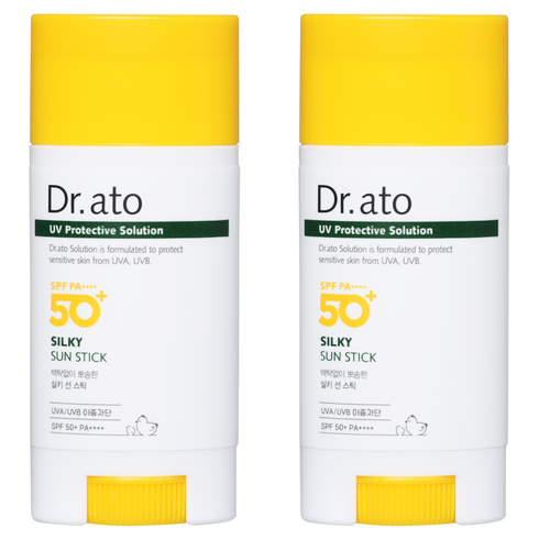 닥터아토 실키선스틱 SPF50+ PA++++, 15g, 2개