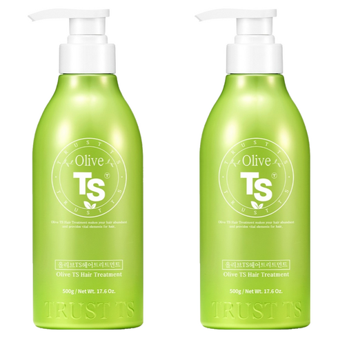TS 올리브 단백질 헤어트리트먼트, 500g, 2개