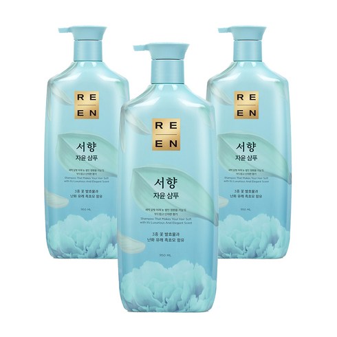 리엔 자윤 한방 샴푸 서향, 950ml, 3개