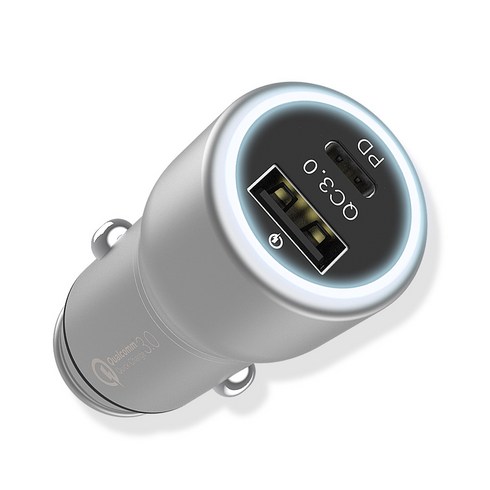 아이엠듀 USB PD 차량용 2포트 고속충전기 PCH1, IMD-PCH1