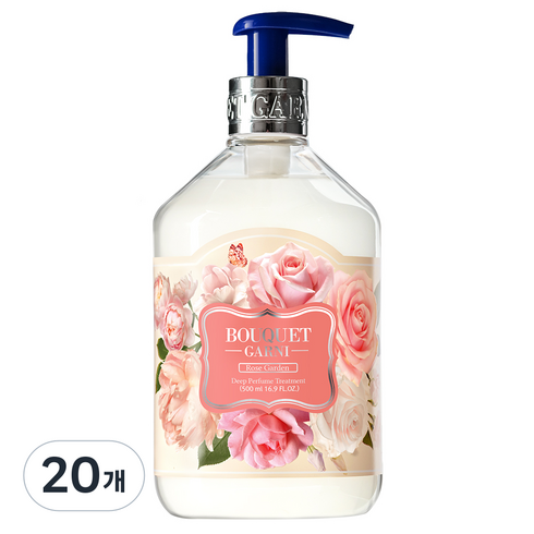 부케가르니 딥퍼퓸 트리트먼트 로즈가든, 500ml, 20개