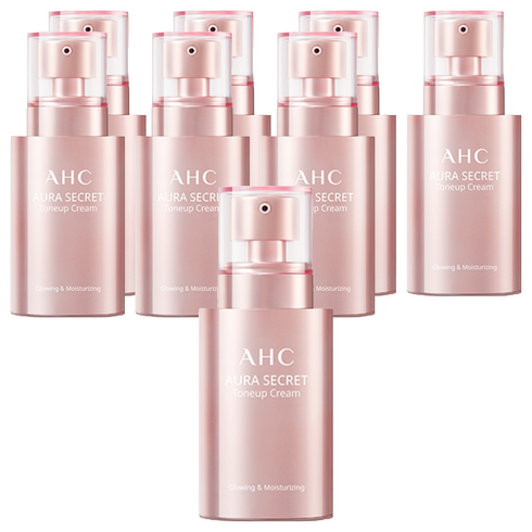 AHC 아우라 시크릿 톤 업 크림 SPF30 PA++, 50g, 50ml, 8개