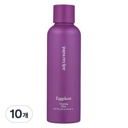 파파레서피 가지 클리어링 스킨, 200ml, 10개