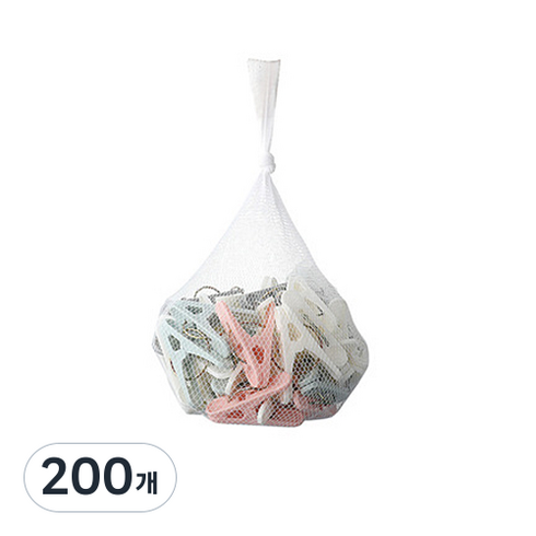 가성비 좋은 빨래집게 1 500g 랜덤발송, 200개