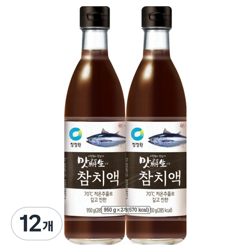 맛선생 참치액, 950g, 12개