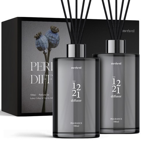 메르헨트 퍼퓸 드 디퓨저 2p, 런드리룸, 500ml, 1세트