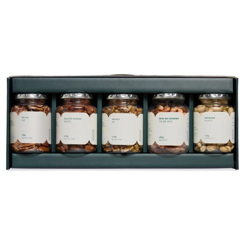 착한습관 프리미엄 견과 5종 선물세트 900g, 1세트
