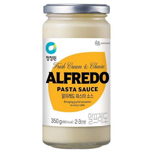 청정원 알프레도파스타소스, 350g, 1개