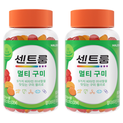 센트룸 멀티 구미 비타민, 80정, 2개