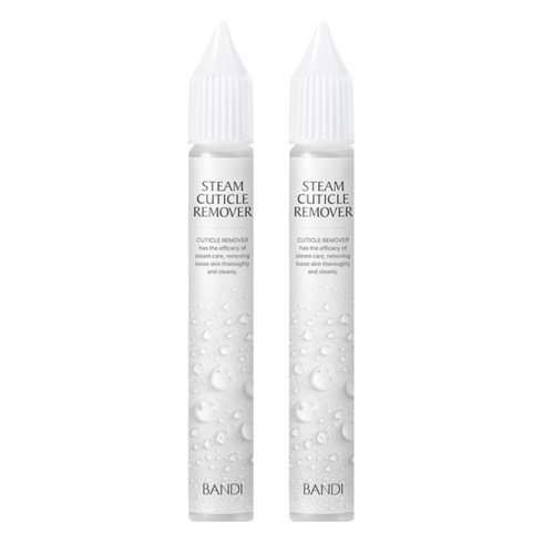 반디BANDI 네일큐어 스팀 큐티클 리무버, 2개, 15ml