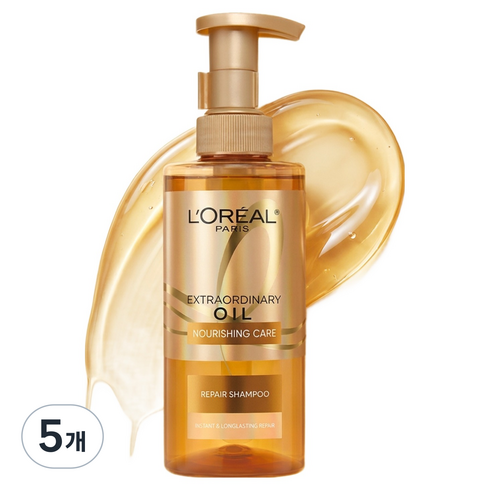 로레알파리 산뜻한 극손상모 샴푸, 5개, 440ml