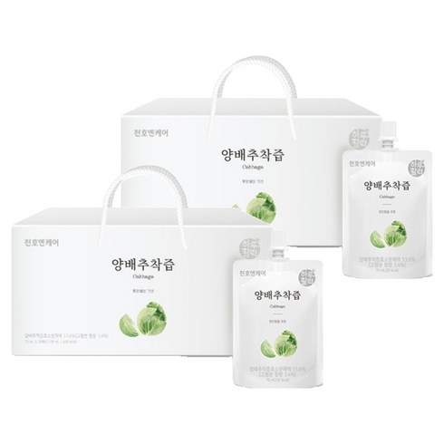 천호엔케어 편안함을 위한 양배추착즙, 70ml, 60개
