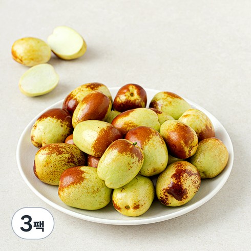 사과대추, 500g, 3팩