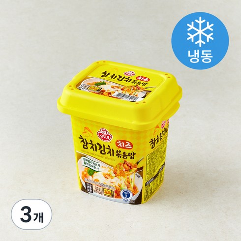 오뚜기 참치 김치 치즈 볶음밥 (냉동), 230g, 3개