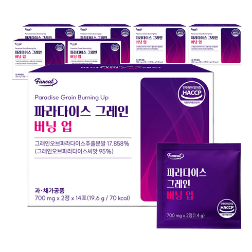퍼니트 파라다이스 그레인 버닝업 19.6g, 6개, 28정
