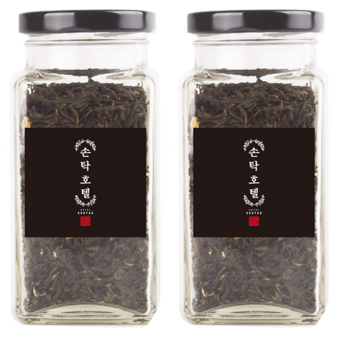 손탁호텔 자스민차 보틀 리필, 70g, 2개, 1개입