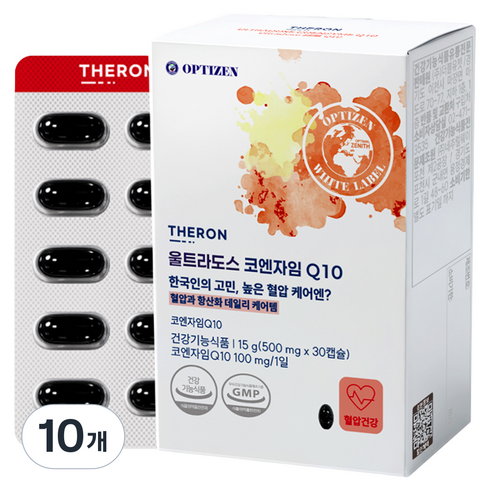 테론 울트라도스 코엔자임 Q10, 10개, 30정