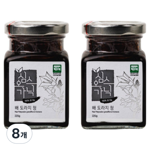 심스오가닉 배도라지청, 220g, 1개입, 8개