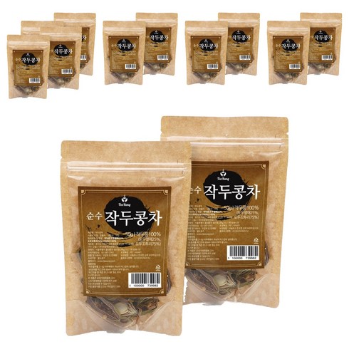 티랑 순수 국내산 작두콩차 볶음, 50g, 1개입, 12개