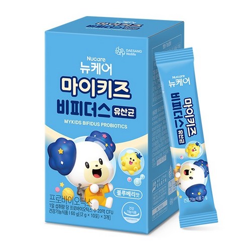 마이키즈 비피더스 유산균 30포, 60g, 1개