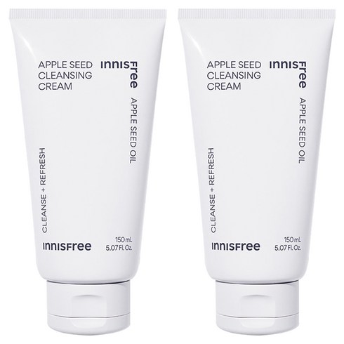 이니스프리 뉴 애플 씨드 클렌징 크림, 150ml, 2개