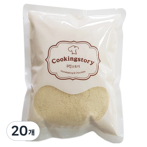 쿠킹스토리 아몬드 분말, 200g, 20개