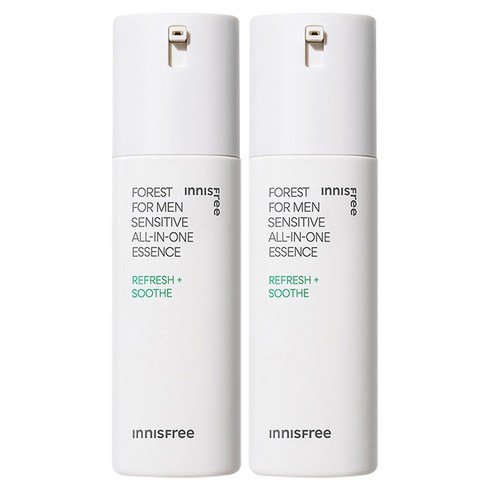 이니스프리 포레스트 포맨 센서티브 올인원 에센스, 100ml, 2개