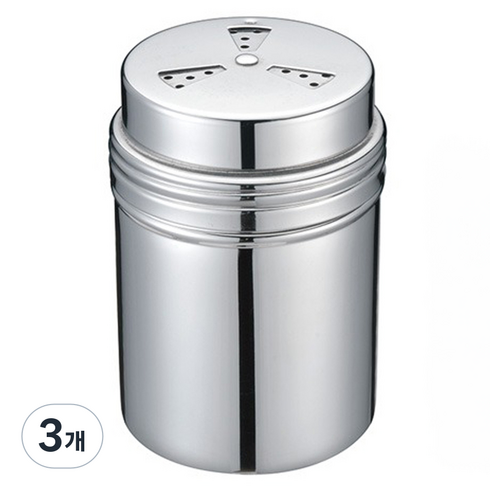 제우스 굵기 조절 양념통, 300ml, 3개