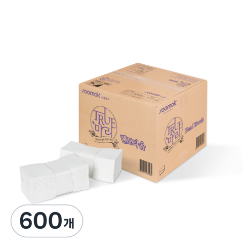 트루마리 핸드타올, 600개, 50매
