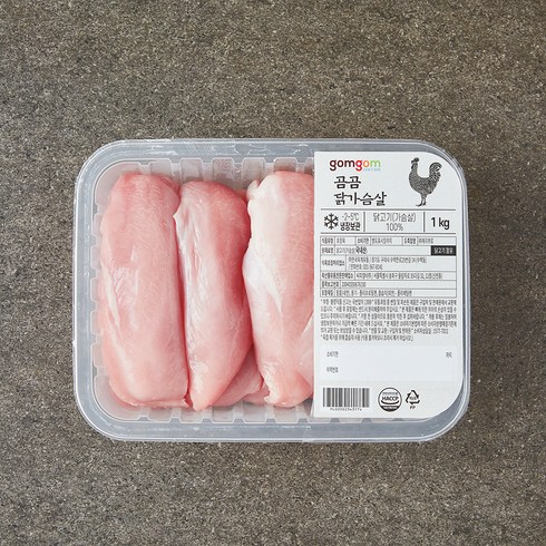 곰곰 닭가슴살 (냉장), 1kg, 1개
