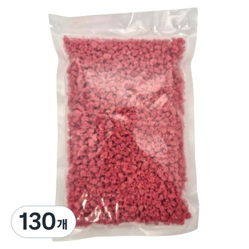 이홈베이킹 딸기쿠키 그래뉼 레드 크런치, 50g, 130개
