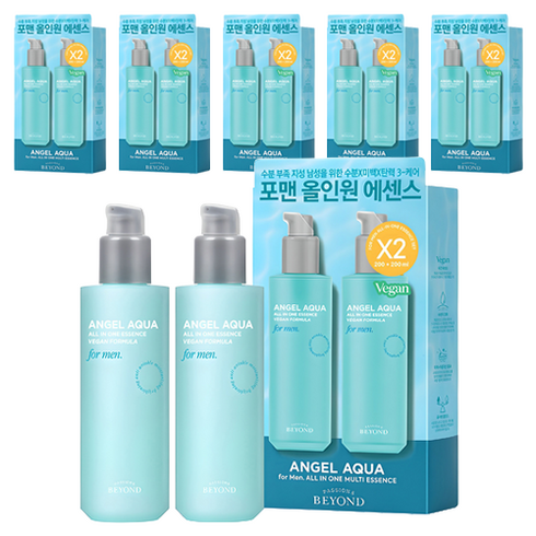 비욘드 엔젤 아쿠아 포맨 올인원 에센스, 200ml, 12개