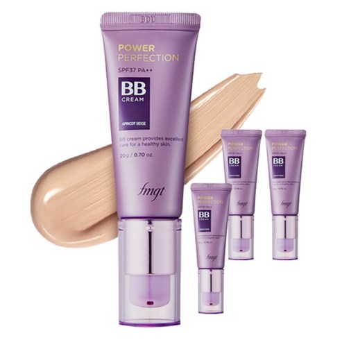 fmgt 파워 퍼펙션 비비크림 SPF37 PA++, V203내추럴베이지, 20g, 4개