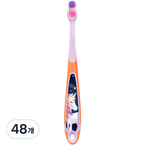 조르단 스텝 3단계 어린이 칫솔, 랜덤 발송, 1개입, 48개