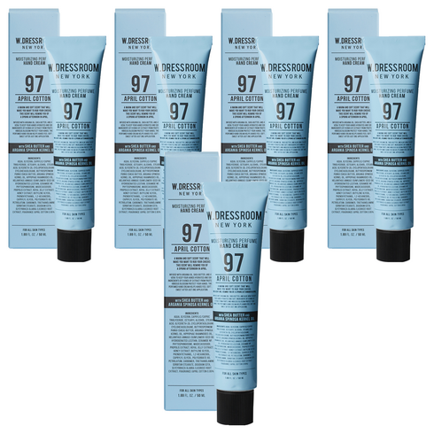 더블유드레스룸 퍼퓸 핸드크림 97 에이프릴코튼향, 50ml, 5개