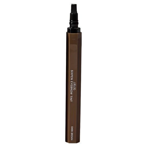 리르 식스펜 아이브로우 틴트 1.5g, 3개, 02 다크브라운