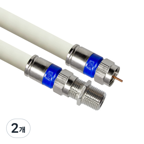마하링크 국산 RF 안테나 5C 연장 수제작 동축 케이블, MLZ-RAW030 (3m), 2개
