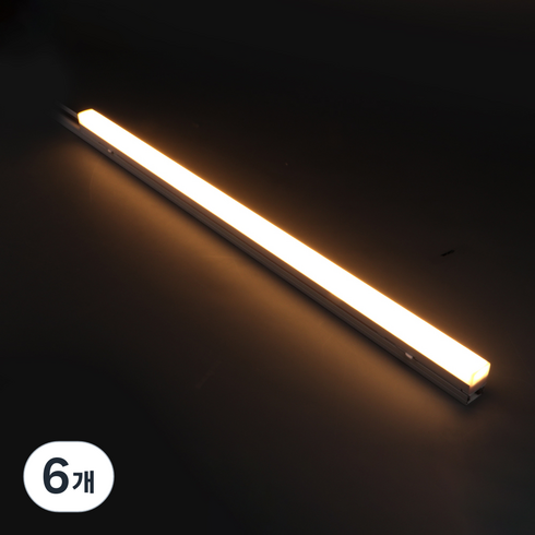 원하 LED 티라인 레일조명 화이트 15W, 전구색, 6개