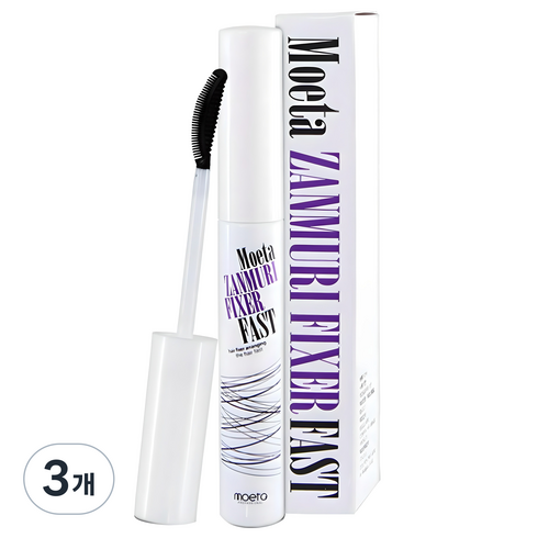 모에타 잔머리 픽서 12ml, 투명, 3개