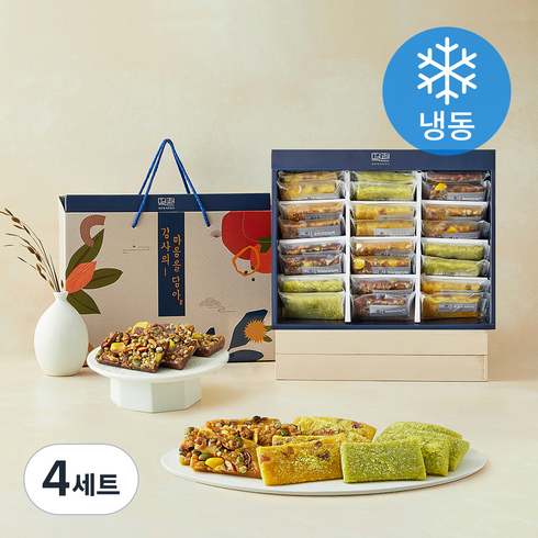 떡편 감사세트 1호 24개입 (냉동), 1080g, 4세트
