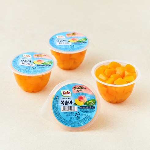 돌 후룻볼 복숭아, 113g, 4개입, 1개
