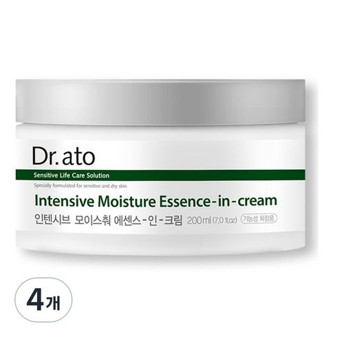 닥터아토 인텐시브 모이스춰 에센스 인 크림, 200ml, 4개