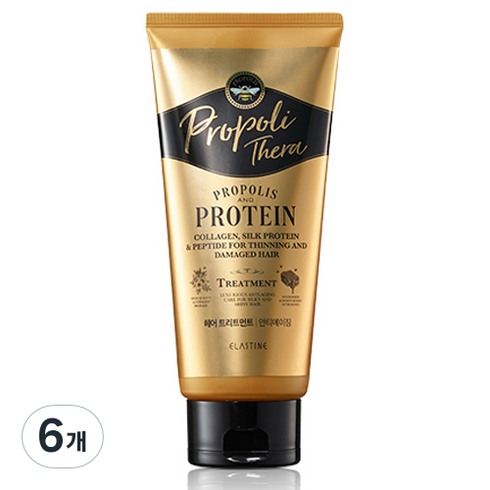 엘라스틴 프로폴리테라 손상 모발용 트리트먼트, 300ml, 6개