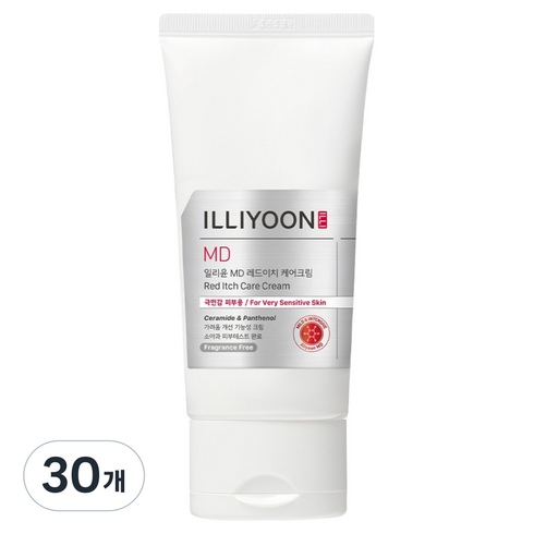 일리윤 MD 레드이치 케어크림, 75ml, 30개