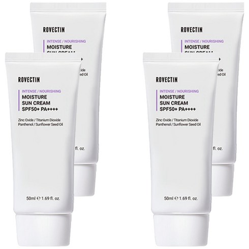 로벡틴 인텐스 모이스처 선크림 SPF 50+ PA++++, 50ml, 4개