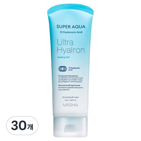 미샤 수퍼 아쿠아 울트라 히알론 필링젤, 100ml, 30개
